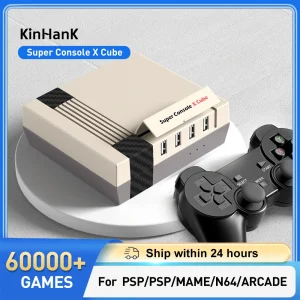 KINHANK Super Console X Cube Retro Game Console