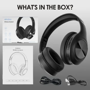 Siindoo JH-923 Wireless Headphones Over Ear