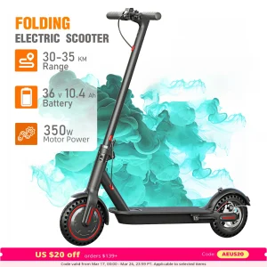 350W Foldable Electric Scooter for Adults