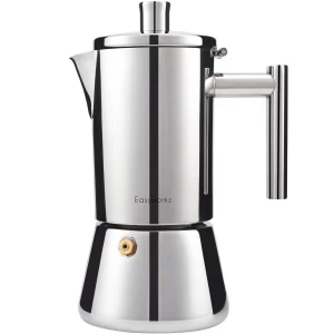 Easyworkz Diego Stovetop Espresso Maker Stainless Steel